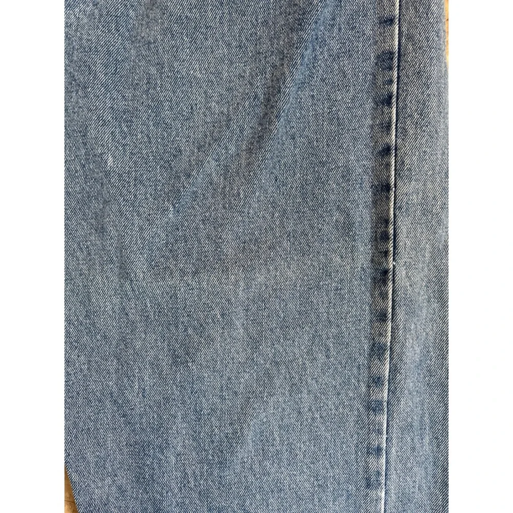 Vtg Polo Jeans Co Ralph Lauren Mens Straight Leg Denim‎ Blue Jeans RL Flag 36x32